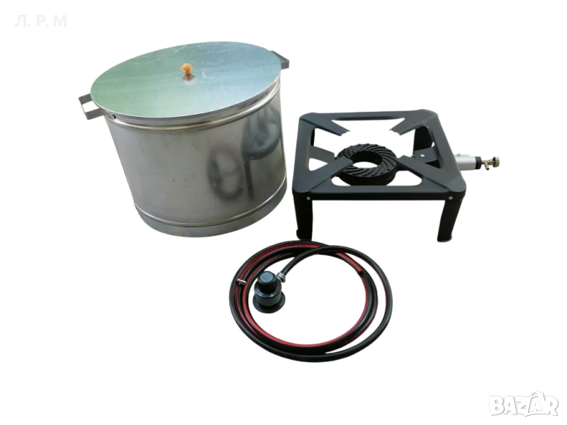 Комплект за варене на буркани Казан с котлон , снимка 1