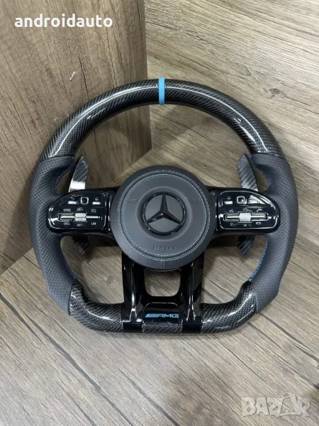 Mercedes Custom Спортен Волан – Персонализиран Дизайн!, снимка 1