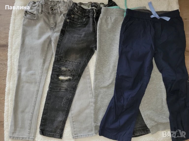 Лот от 4 Детски Панталона - 5-6г, снимка 1