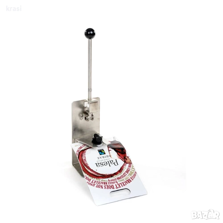 Ръчно BAG IN BOX устройство за запечатване на вино, сокове, олио,..., снимка 1