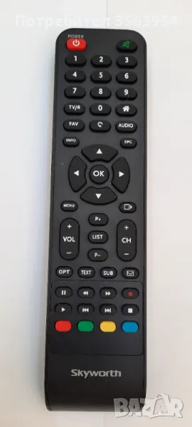 дистанционно Skyworth QC160721A1-03, снимка 1