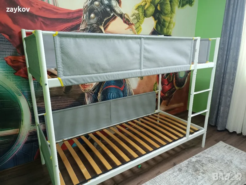 двуетажно легло от икея, снимка 1