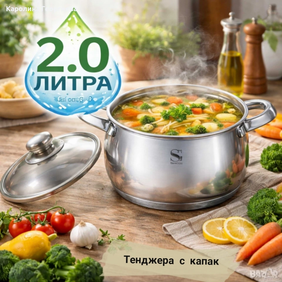 Тенджера с капак, снимка 1