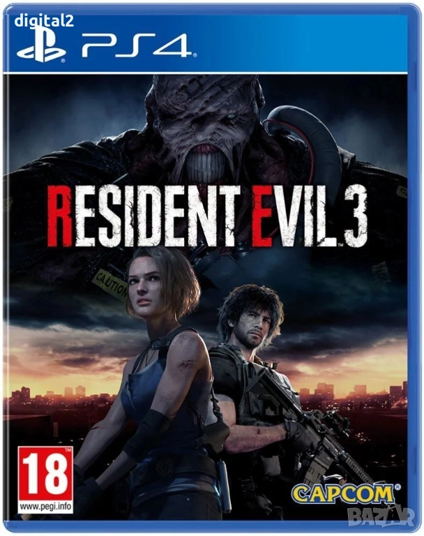 Resident Evil 3 Remake /  /PS4 / Игра / Нова Запечатана , снимка 1