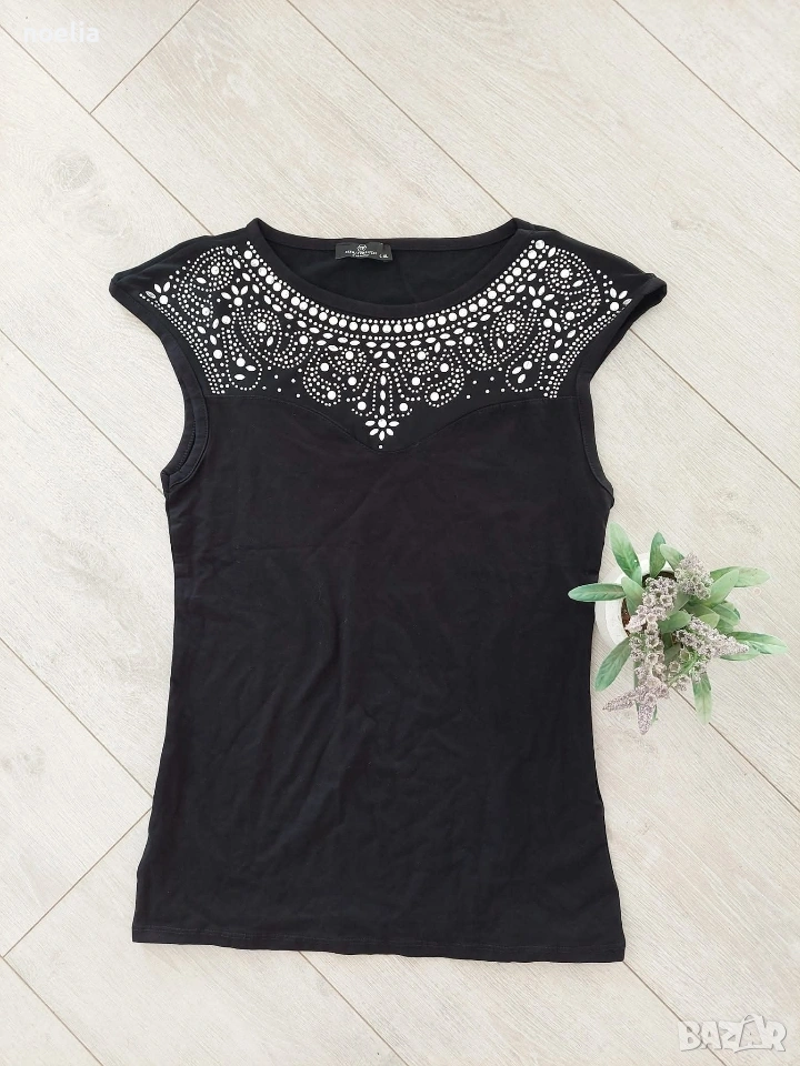 разпродажба - Блуза с къс ръкав , снимка 1
