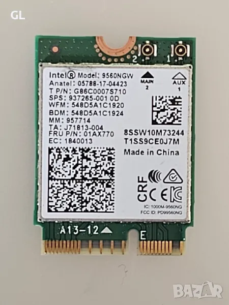 Intel 9560NGW  /Intel 9560NGW R Bluetooth , снимка 1