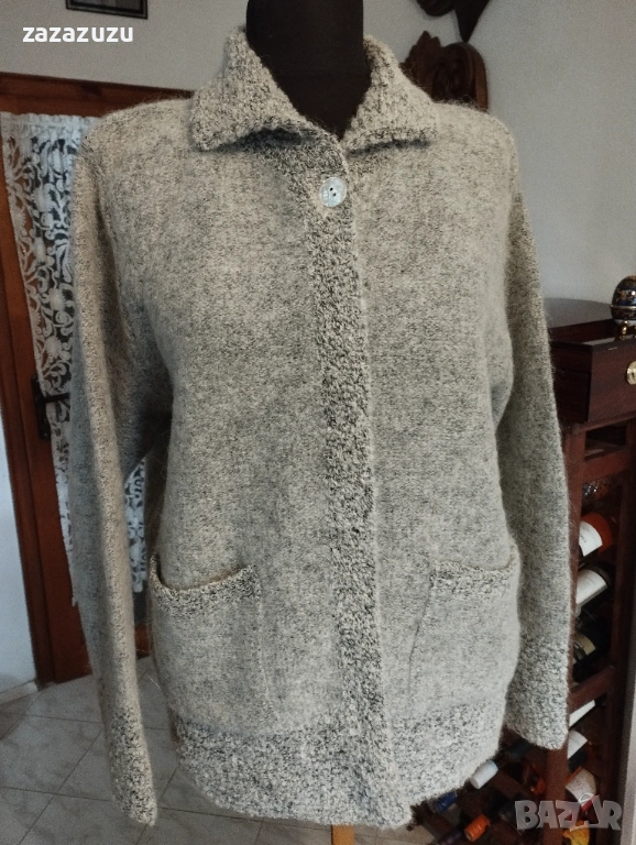 ВЪЛНА, МОХЕР И АНГОРА дамса жилетка, снимка 1
