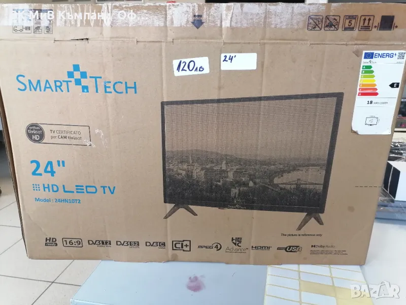 HD Led TV Smart Tech 24", снимка 1