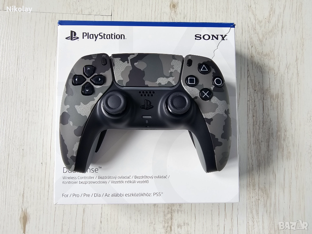 Playstation 5 контролер / DualSense - Grey Camouflage, снимка 1