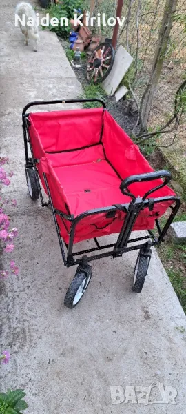 градинска згъваема количка , снимка 1