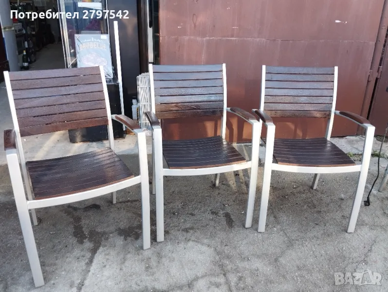 Алуминиеви градински столове А99, снимка 1