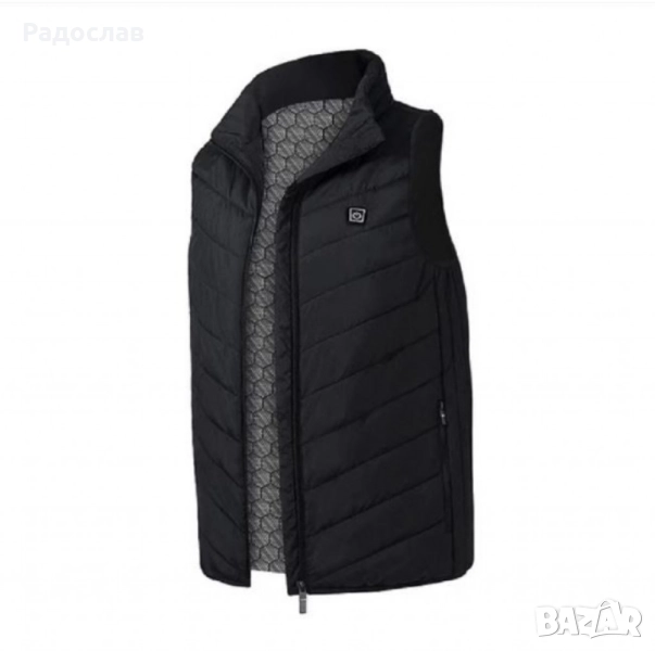 Електрическа жилетка с отопление HotVex USB Heated Vest – с 9 зони на отопление., снимка 1