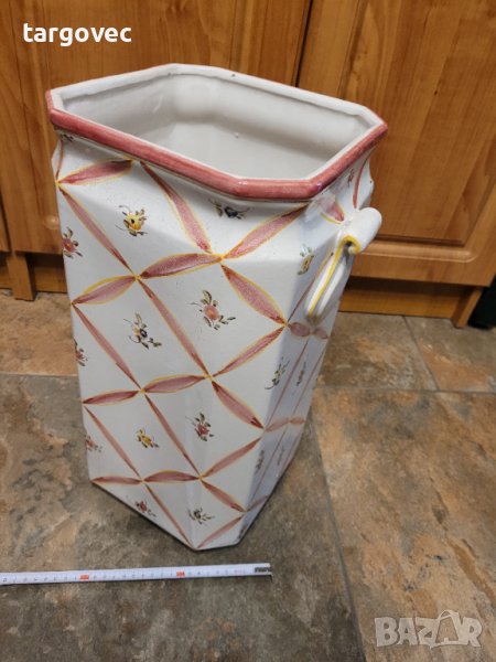 Огромна италианска порцеланова ваза , снимка 1