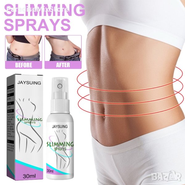 Спрей за тяло за намаляване размера на талията, бедрата и ръцете , снимка 1