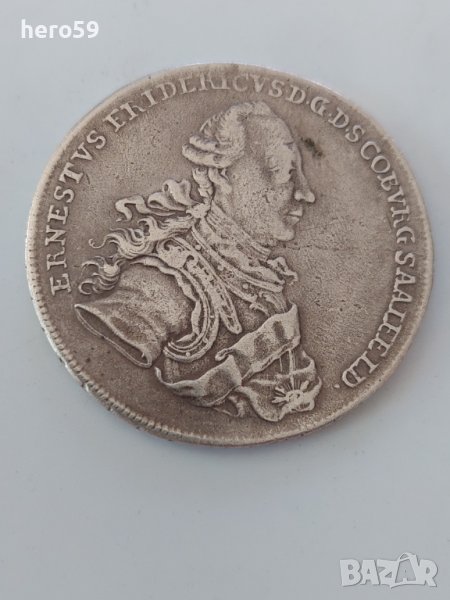 Стар сребърен талер/Германия-Прусия(26 грама), снимка 1