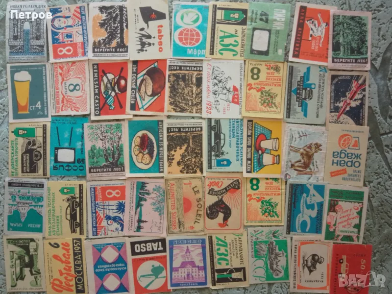 кибрит етикети, снимка 1