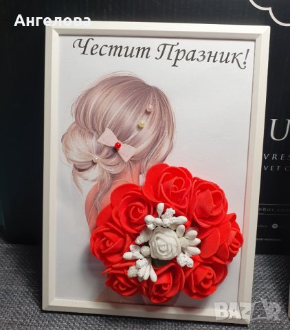 3D букет в рамка, снимка 11 - Картини - 43860395
