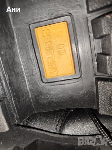 Мъжки зимни работни обувки oil resistant № 43, снимка 10 - Мъжки боти - 39294889