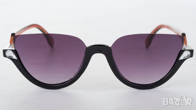 Дамски слънчеви очила в черно, кафяво и лилаво марка Malaspina  , снимка 2 - Слънчеви и диоптрични очила - 29019826