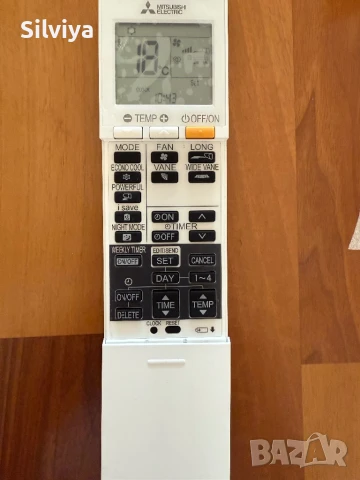 Дистанционно за климатик Mitsubishi Electric, снимка 2 - Климатици - 51078816