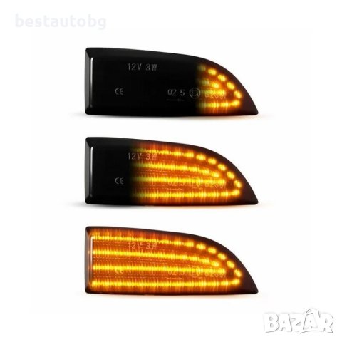 LED мигачи за странични огледала за Renault Megane/Latitude/Safrane, снимка 3 - Аксесоари и консумативи - 43653545
