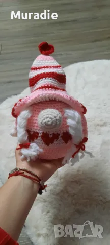 гном от плюшена прежда, снимка 7 - Плюшени играчки - 49545992