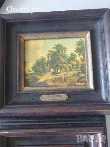 4бр малки картини принт върху платно/репродукции/дървена рамка 22x20см, снимка 3 - Картини - 51332386