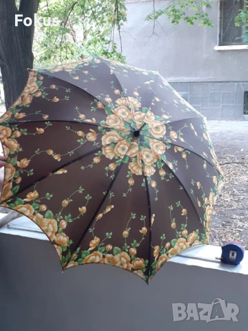 Стар антикварен чадър чадърче, снимка 2 - Антикварни и старинни предмети - 53461026