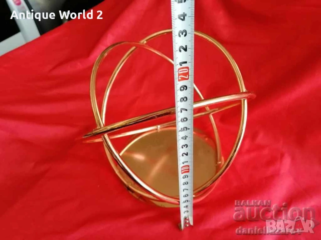 Красива Метална Пластика ,Статуетка , Декорация, снимка 6 - Антикварни и старинни предмети - 53274503