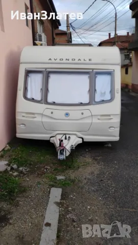 каравана 2006г с френската спалня 