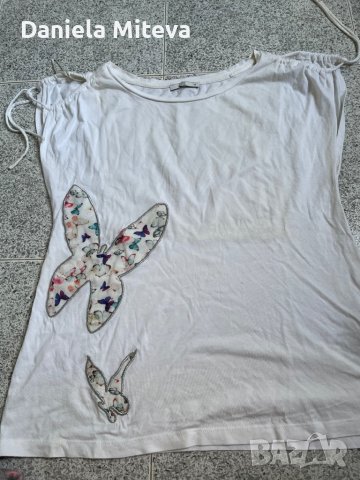 Дамски тениски бяла и червена