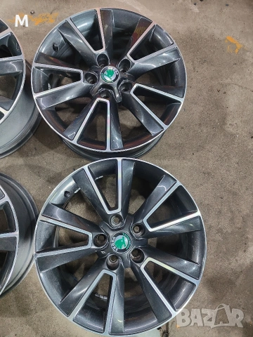 Джанти за Шкода Октавия 17ц, снимка 2 - Гуми и джанти - 53519158