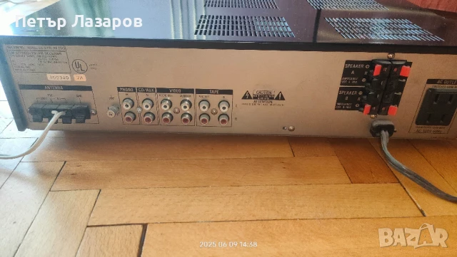 Аудио усилвател Sony STR-AV250  с вграден FM приемник, снимка 2 - Ресийвъри, усилватели, смесителни пултове - 50603462
