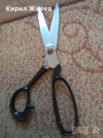 Стара шивашка ножица 50578, снимка 4 - Антикварни и старинни предмети - 52127174