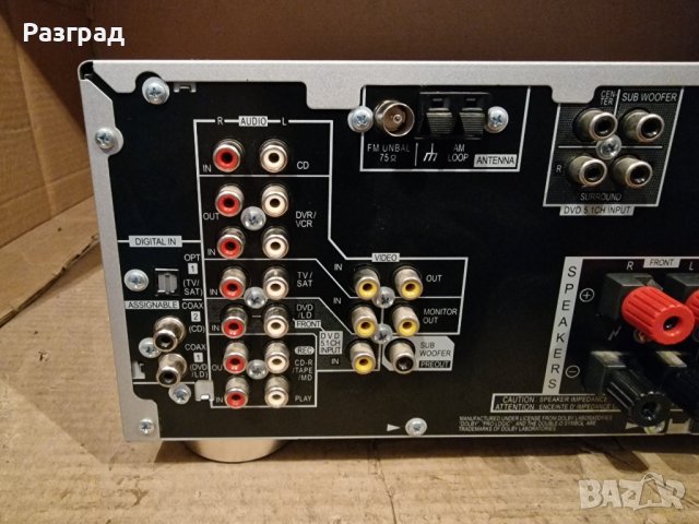 Ресийвър Pioneer VSX-415-S, снимка 6 - Ресийвъри, усилватели, смесителни пултове - 40629288