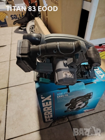 FERREX 40V акумулаторен циркуляр, 4000 мин-, снимка 4 - Други инструменти - 52929439