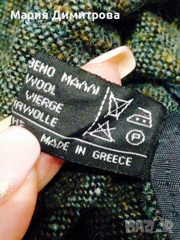 Интересно сако 100% вълна, снимка 5 - Сака - 38789901
