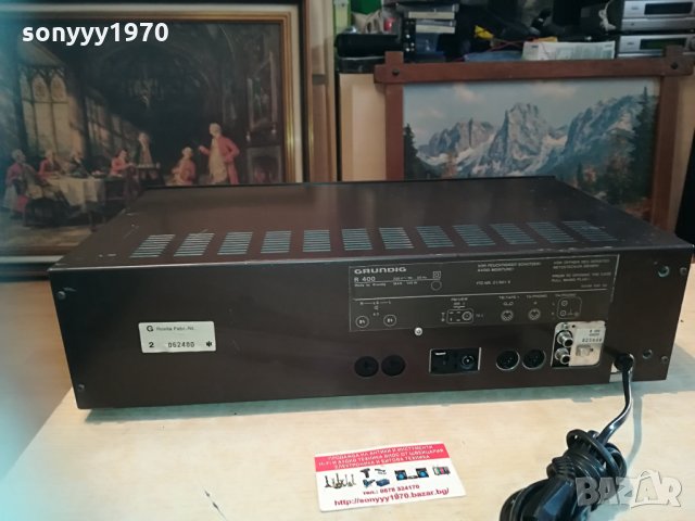 grundig retro receiver-germany 2204210758, снимка 10 - Ресийвъри, усилватели, смесителни пултове - 32638449