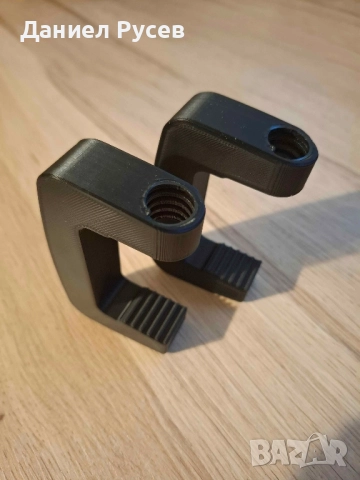 3D Printed clamp for Logitech steering wheel, снимка 5 - Други игри и конзоли - 51542238