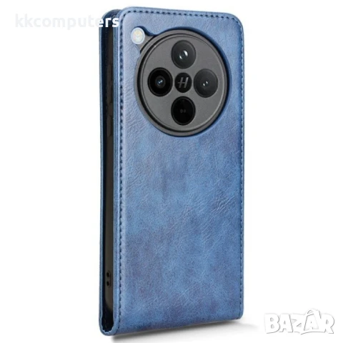 Oppo Find X8 Pro 5G Flip3 Кожен Калъф и Скрийн Протектор, снимка 3 - Калъфи, кейсове - 51197004