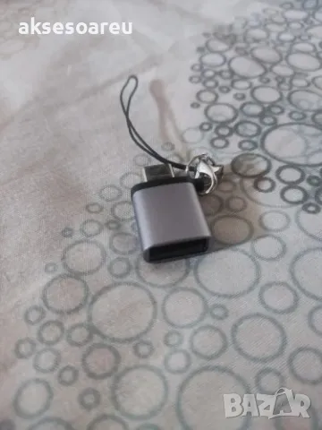 Преходник от USB 3.0 към USB Type C адаптер OTG за флашки 100 MB/s трансфер за Macbook iPad Huawei X, снимка 11 - Резервни части за телефони - 47422709