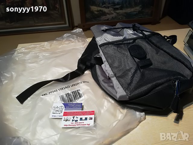 versace lifestyle sack-внос англия-50х34см, снимка 11 - Раници - 28873167