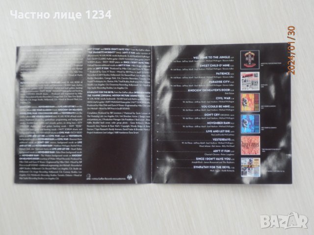 Guns N'Roses - Greatest Hits - 2004, снимка 5 - CD дискове - 44043421