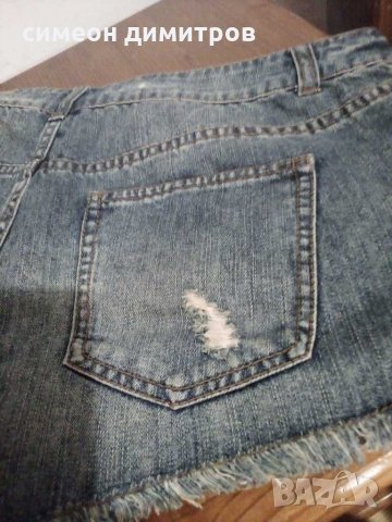 Къси дамски  дънки  original, снимка 5 - Къси панталони и бермуди - 28802147