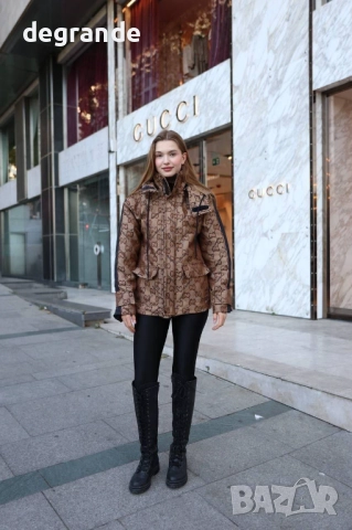 Дамско яке тип парка Gucci, снимка 7 - Якета - 52546098