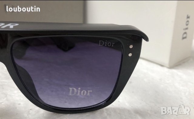 DIOR J’DIOR прозрачни слънчеви с козирка с лого, снимка 11 - Слънчеви и диоптрични очила - 28357758