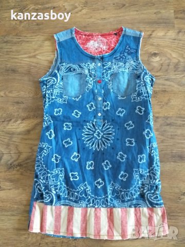 desigual - страхотна рокля КАТО НОВА, снимка 3 - Рокли - 37657579