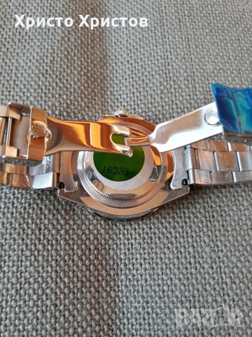 Луксозен мъжки часовник ROLEX SUBMARINER Oyster 43 mm, снимка 13 - Мъжки - 32319187