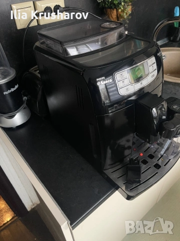 Кафемашина Saeco Intelia Cappuccino ITALY, снимка 3 - Кафемашини - 53210072