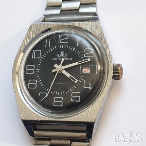 Мъжки механичен часовник Meister Anker, снимка 4 - Антикварни и старинни предмети - 50428754
